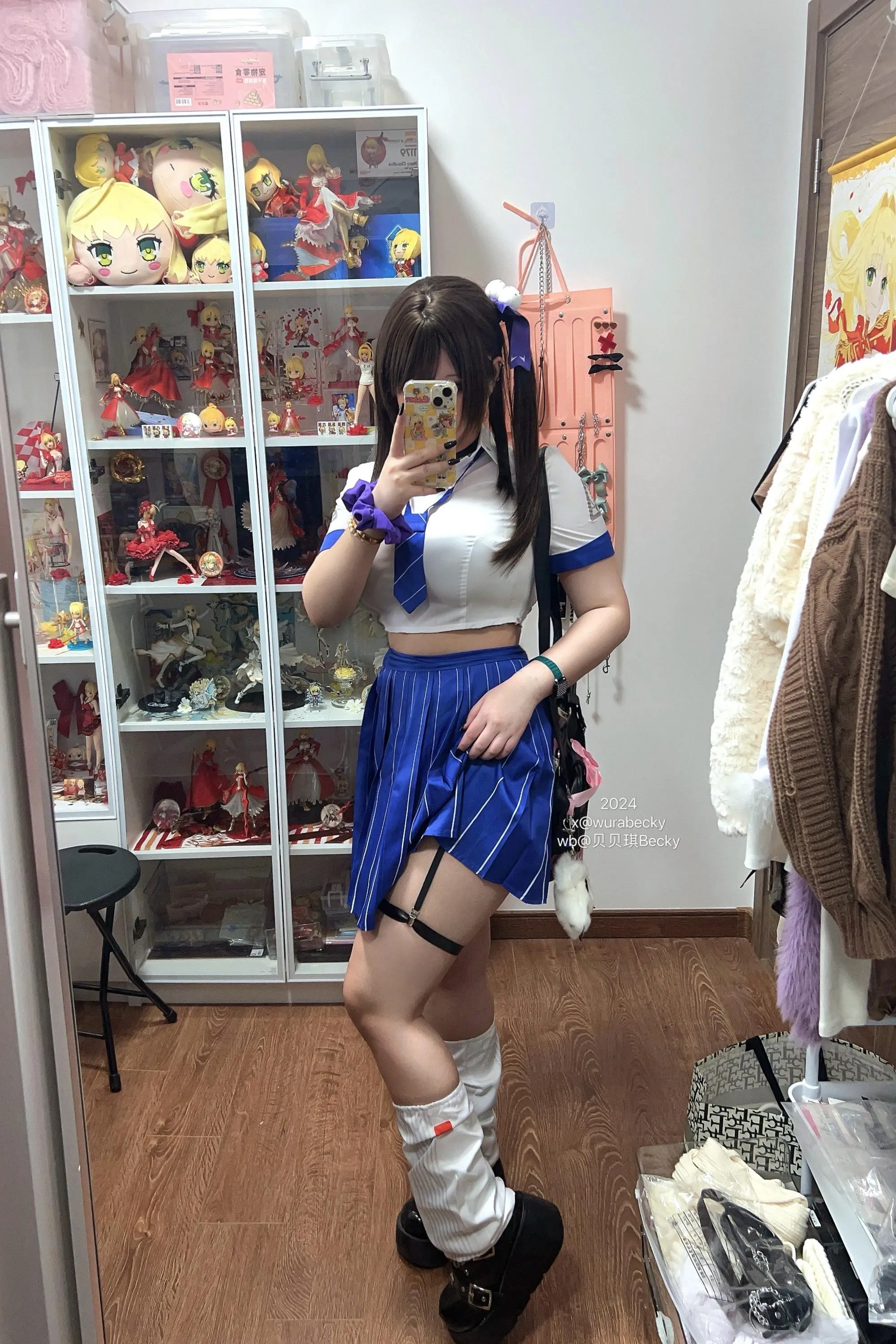 贝贝琪Becky – NO.018 娜嘉-对镜20p [21P]插图5